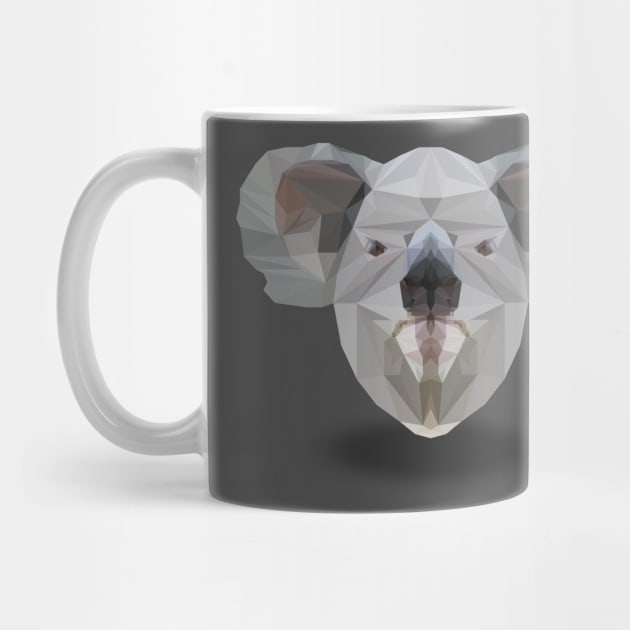 LowPoly Koala by lowpolyshirts